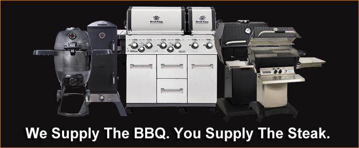 Barbeques: We Supply the BBQ, you supply the steak.